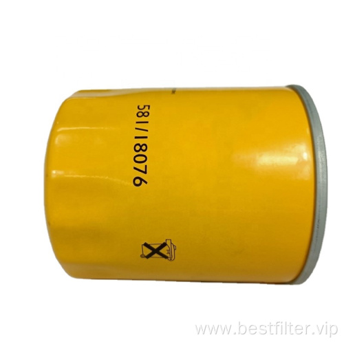 Manufacturers wholesale machinery parts machine oil filter 58118076